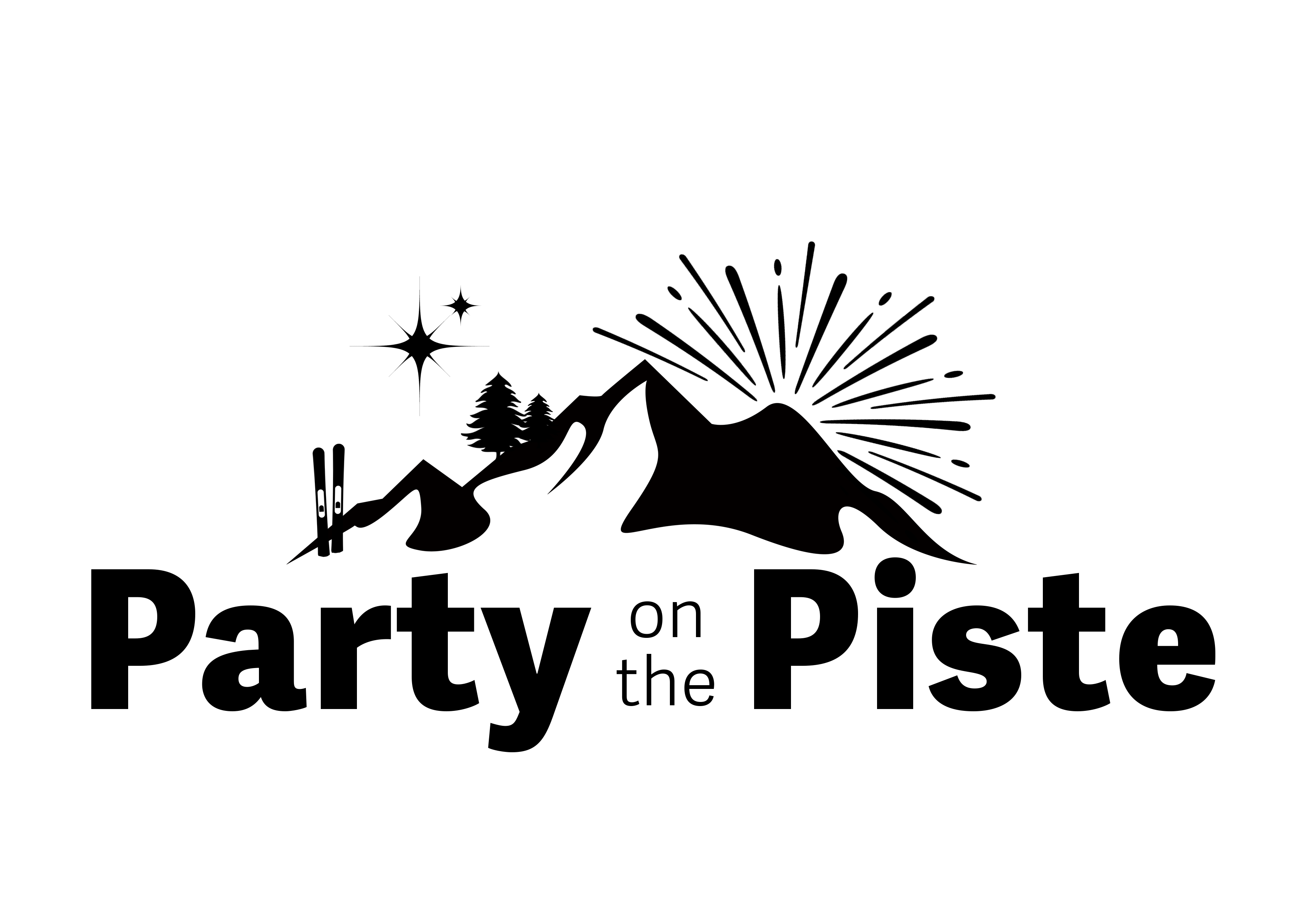 Party on the Piste logo 2025_Black No BG - Gill (1).png